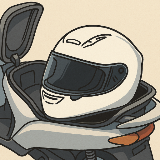 メットインに入らないヘルメット