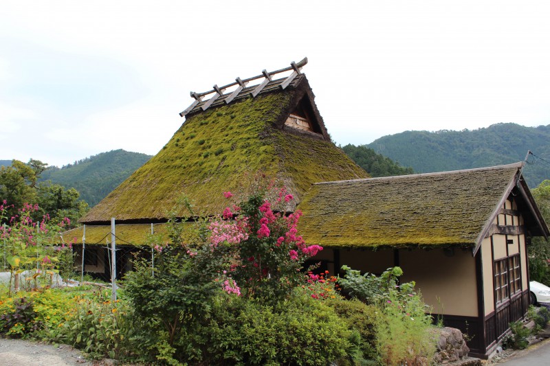 京都　美山　茅葺き