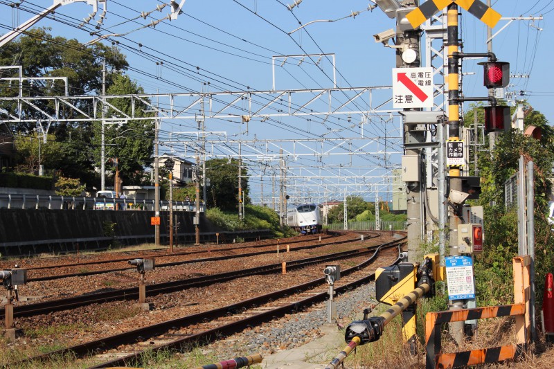 ＪＲ山崎駅　踏切