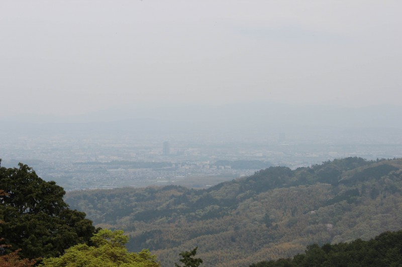 善峯寺 展望