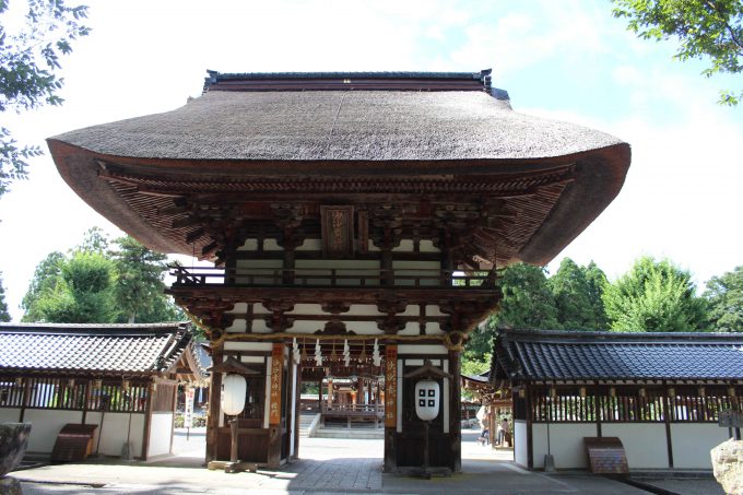 沙沙貴神社楼門