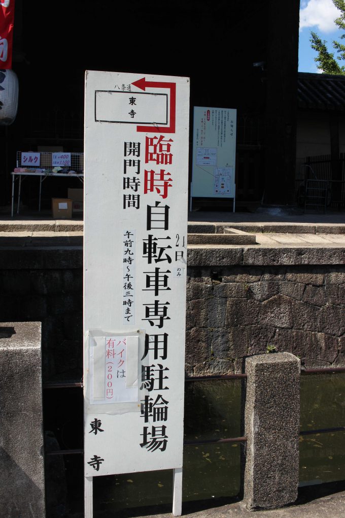 東寺看板