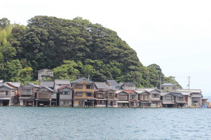 伊根湾めぐり遊覧船 舟屋群