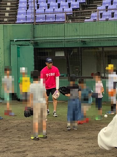 東京キャッチボールクラブin京都　桧山進次郎