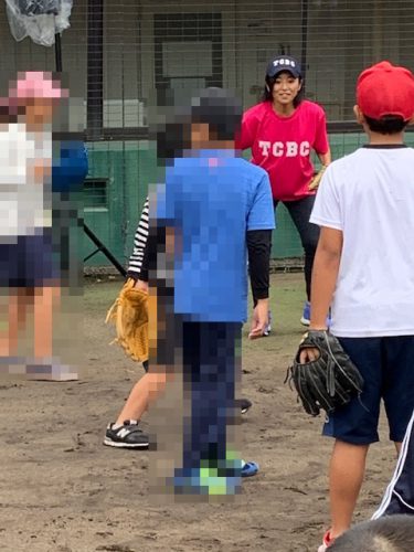 東京キャッチボールクラブin京都　片岡安祐美