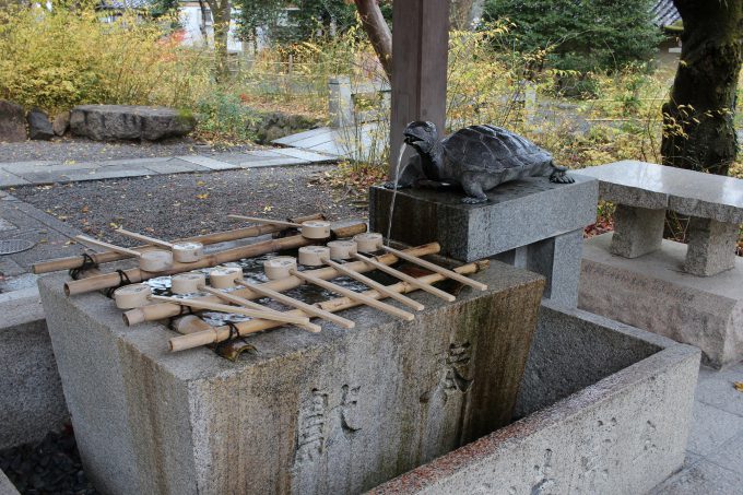 松尾大社 手水舎