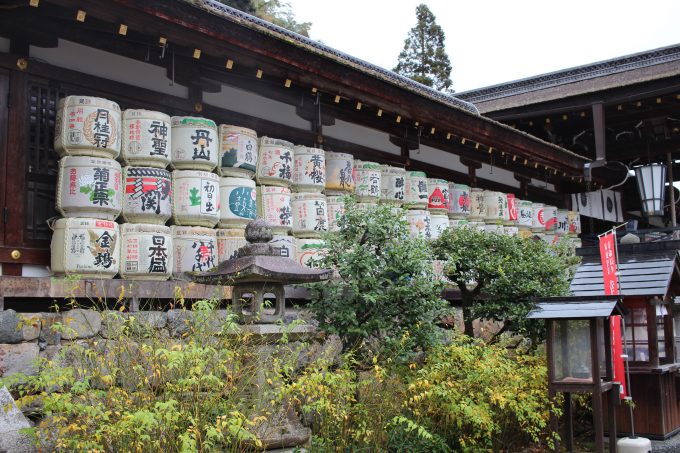 松尾大社 酒樽
