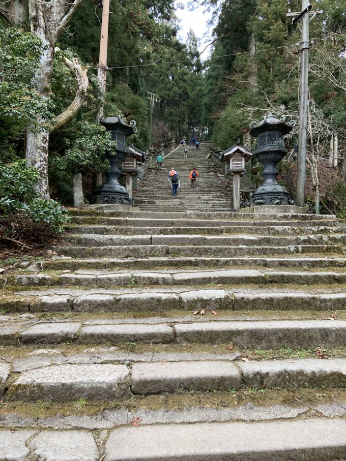 愛宕神社　階段