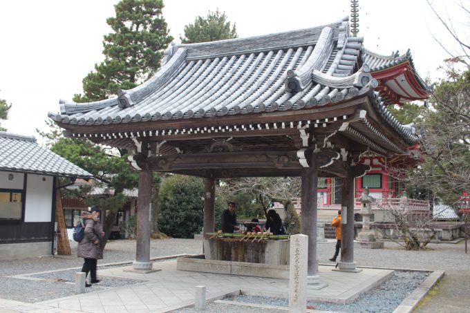知恩院　手水舎