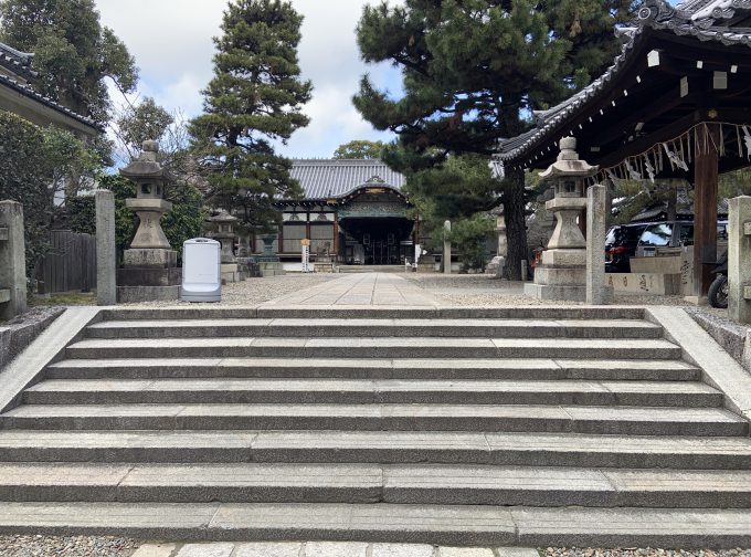 御香宮　参道