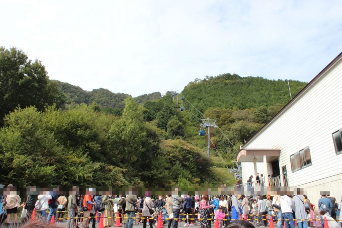 びわこ箱館山 ゴンドラ