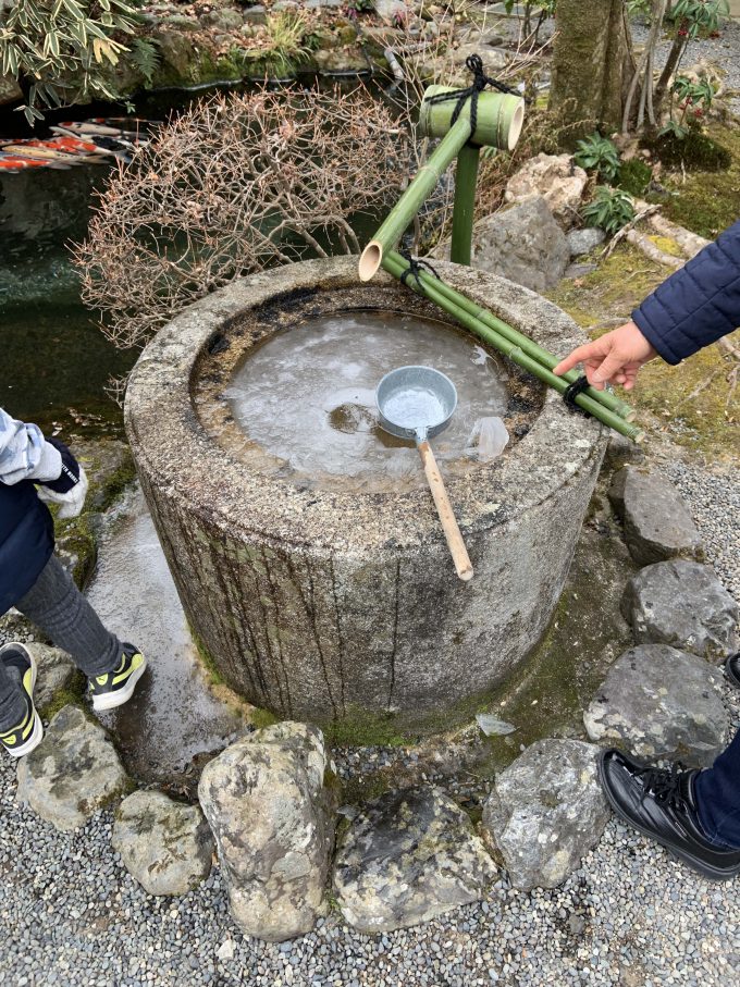 泉山七福神巡りつくばい