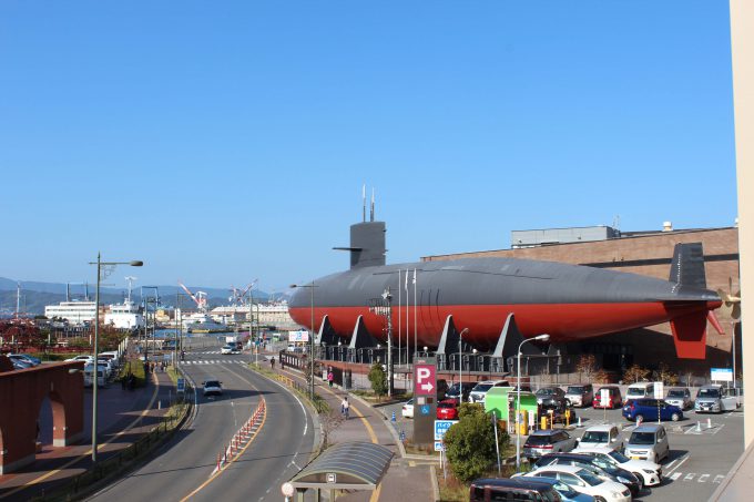 海上自衛隊呉資料館の潜水艦