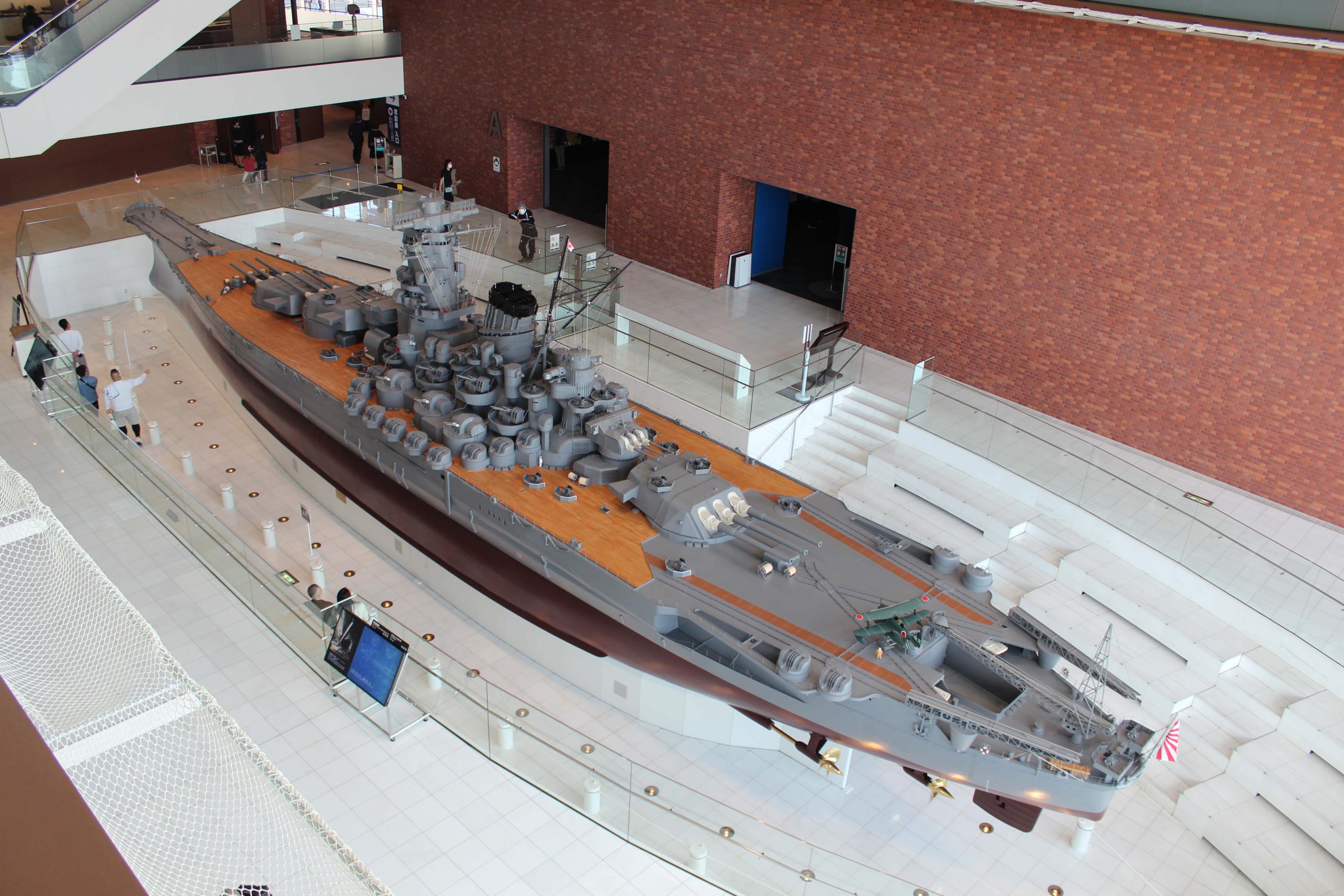 戦艦「大和」10分の1模型