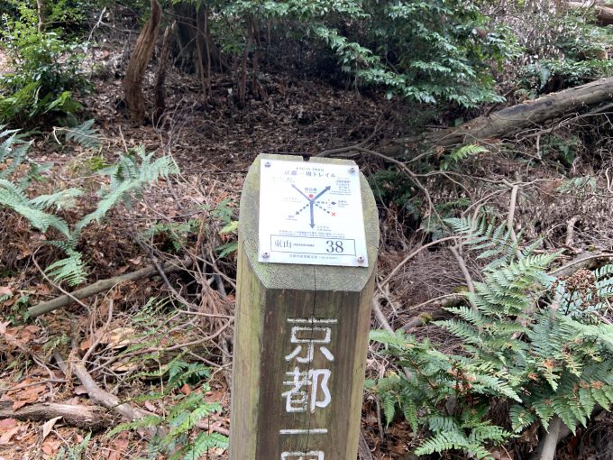 京都一周トレイル東山コース38番