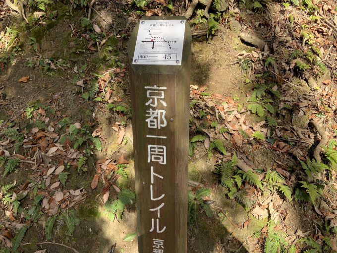 京都一周トレイル東山コース45番