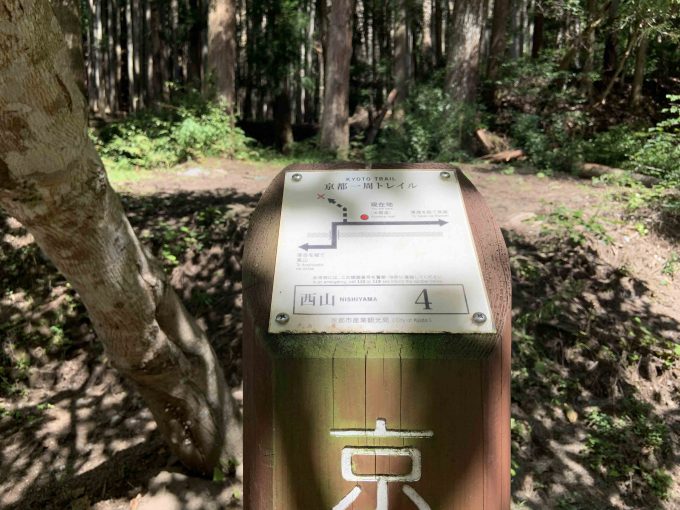 京都一周トレイル西山コース4番