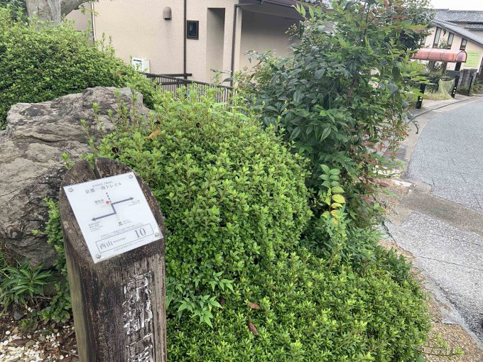京都一周トレイル西山コース10番