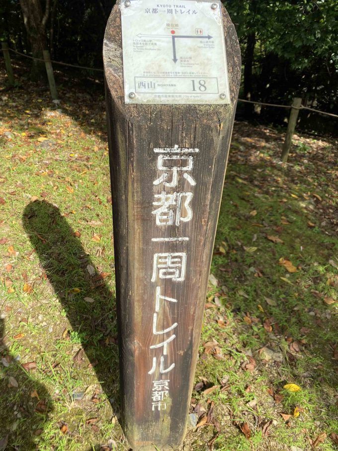 京都一周トレイル西山コース18番