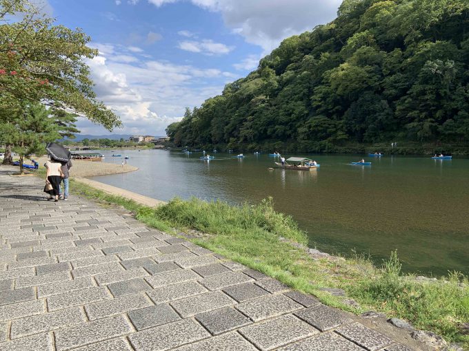 嵐山　大堰川