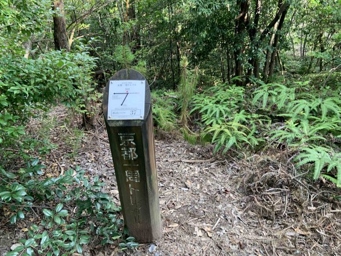 京都一周トレイル西山コース37番