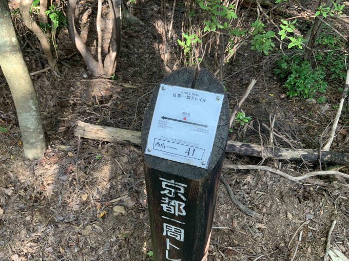 京都一周トレイル西山コース41番