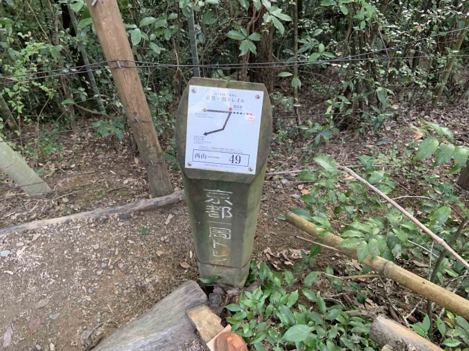 京都一周トレイル西山コース49番