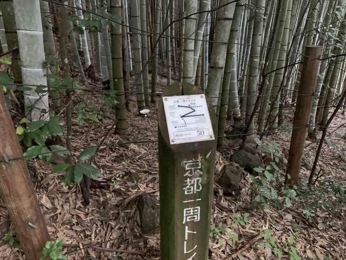 京都一周トレイル西山コース50番