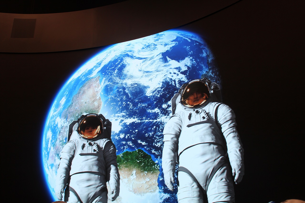 JAXAの宇宙服パネル