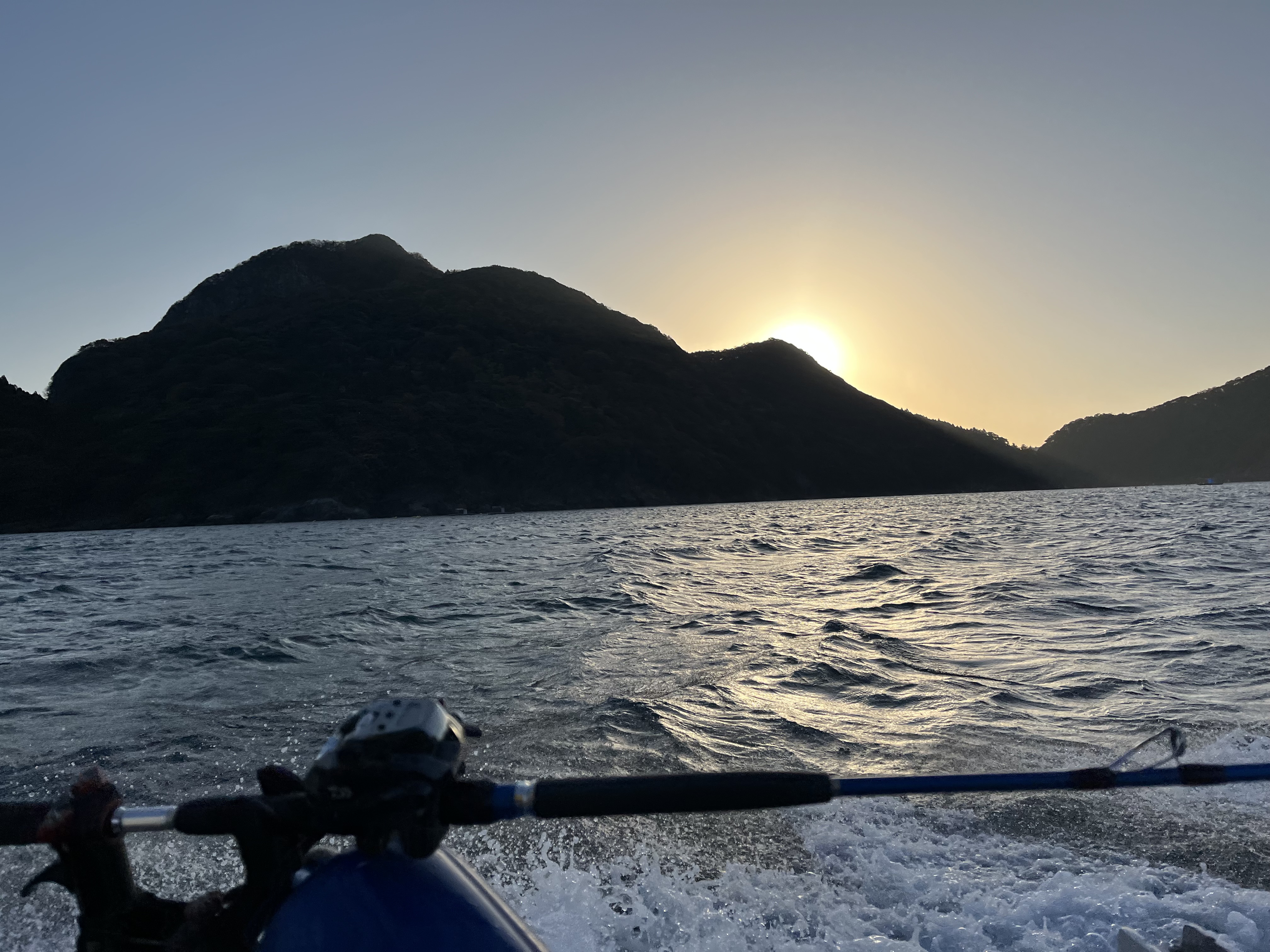 出発した直後の写真